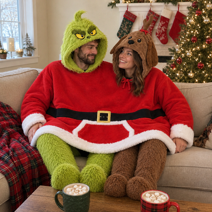 Grump & Pup Hoodie For Two